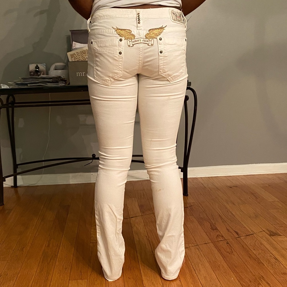 Popular White Robin’s Jean
